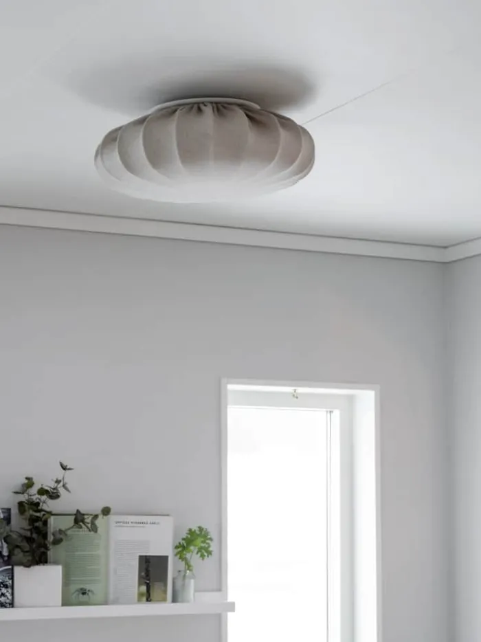 PR Home Florenzo Loftlampe Ø 56 cm - Hør - Grå