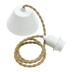 PR Home Ledningsophæng 1,2 meter - Hør - Beige