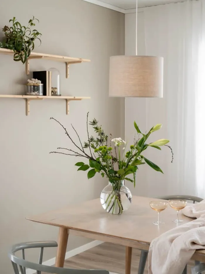PR Home Sara Pendel Ø 35 cm - Hør - Natur