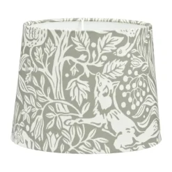 PR Home Sofia Eldertree Lampeskærm Ø 20 cm - Polyester - Grå