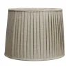 PR Home Sofia Plissé Lampeskærm Ø 20 cm - Hør - Beige