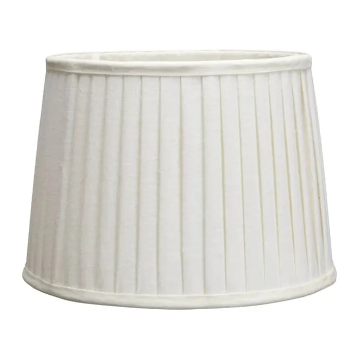 PR Home Sofia Plissé Lampeskærm Ø 40 cm - Hør - Off white