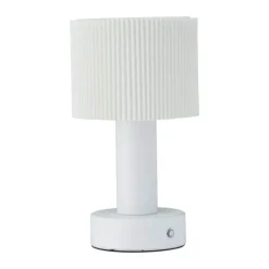 PR Home Tiara Lampe H 24 cm - Metal/bomuld - Hvid