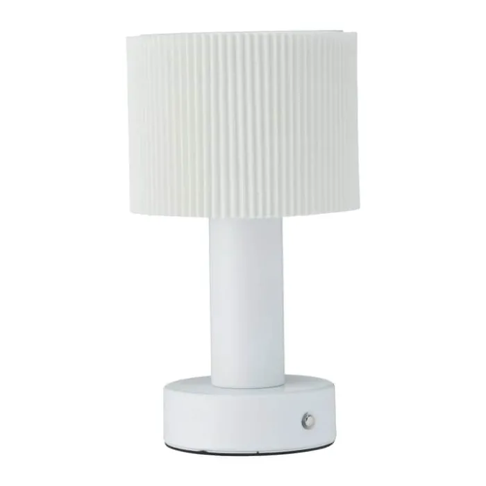 PR Home Tiara Lampe H 24 cm - Metal/bomuld - Hvid