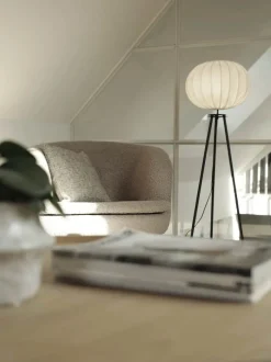 PR Home Tripod Gulvlampe H 125 cm - Jern - Sort