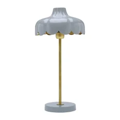 PR Home Wells Bordlampe Ø 24 x H 50 cm - Jern - Blå
