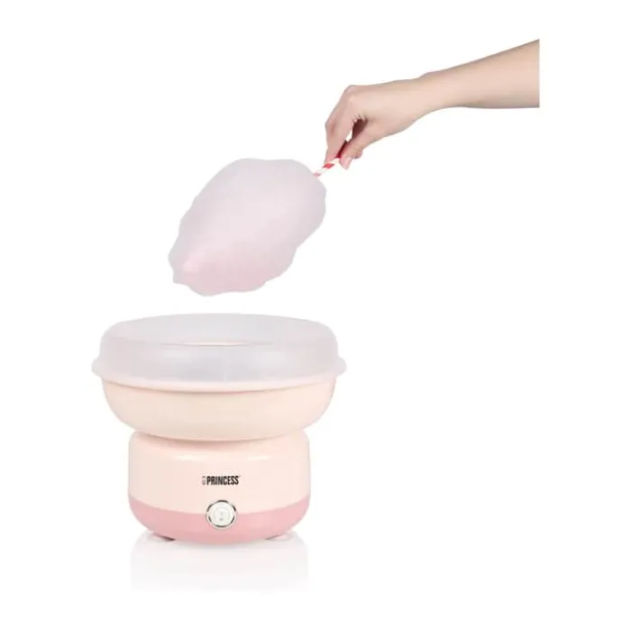 Princess Candyflossmaskine 500 watt - Inkl. Ske og papirpinde