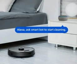 Proscenic 2-i-1 Robot- og moppestøvsuger M8Pro Stor støvbeholder - Sort