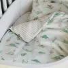 Quilts of Denmark Dino Junior Sengetøj B 100 x L 140 cm - Bomuldssatin - Multifarvet