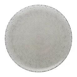 RAW by Aida aida Raw Glass Beads Tallerken Ø 27 cm - Glas - Smoke