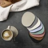 RAW by Aida Coaster - 6 stk. B 10 x L 12,2 cm - Silikone - Sky blue