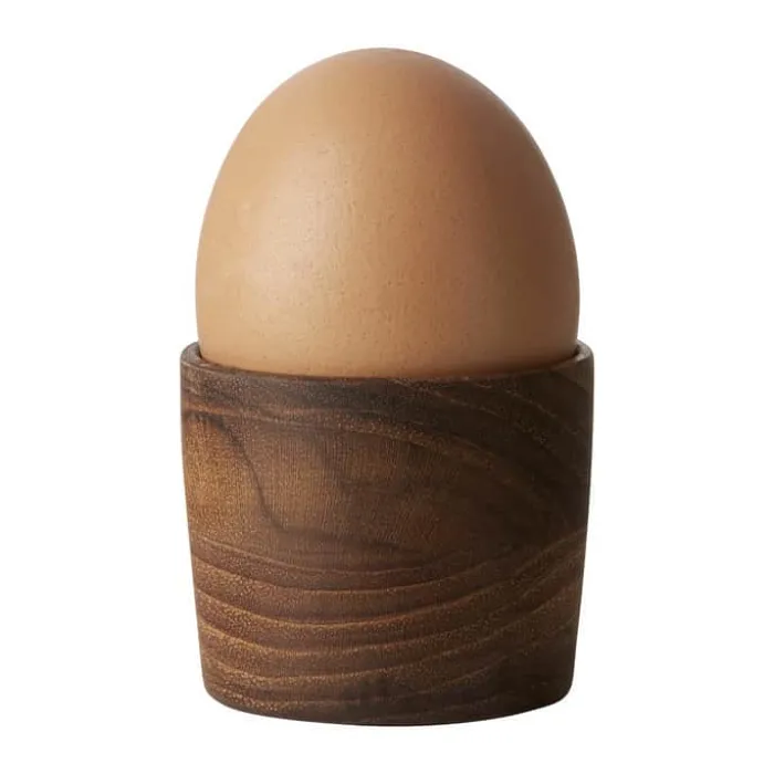 RAW by Aida Æggebæger - 2 stk. H 4,3 x B 5 cm - Teak - Natur