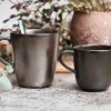 RAW by Aida Kaffekop 20 cl - Stentøj - Metallic Brown