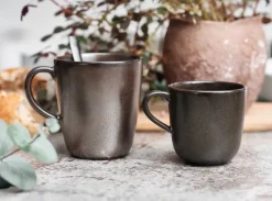 RAW by Aida Kaffekop 20 cl - Stentøj - Metallic Brown