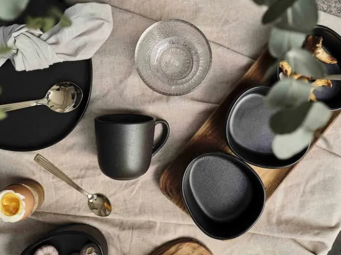RAW by Aida Kaffekop 20 cl - Stentøj - Titanium Black