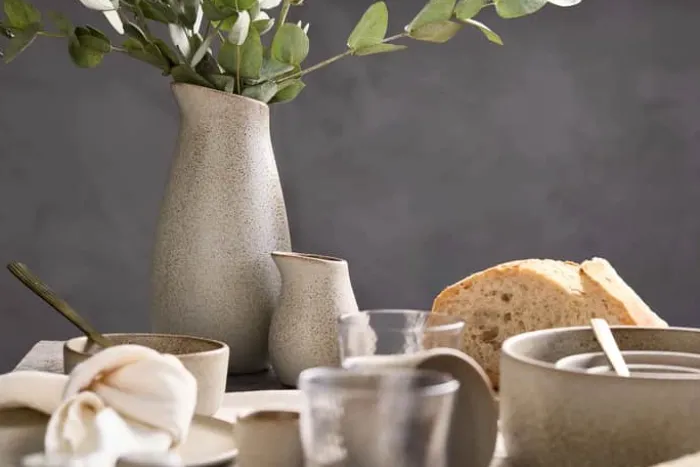 RAW by Aida Karaffel 1,2 liter - Stentøj - Sandy beige