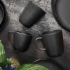 RAW by Aida Krus m. hank 35 cl - Stentøj - Titanium Black