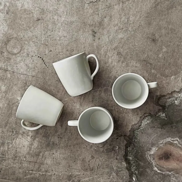 RAW by Aida Krus m. hank 35 cl - Stentøj - Arctic White