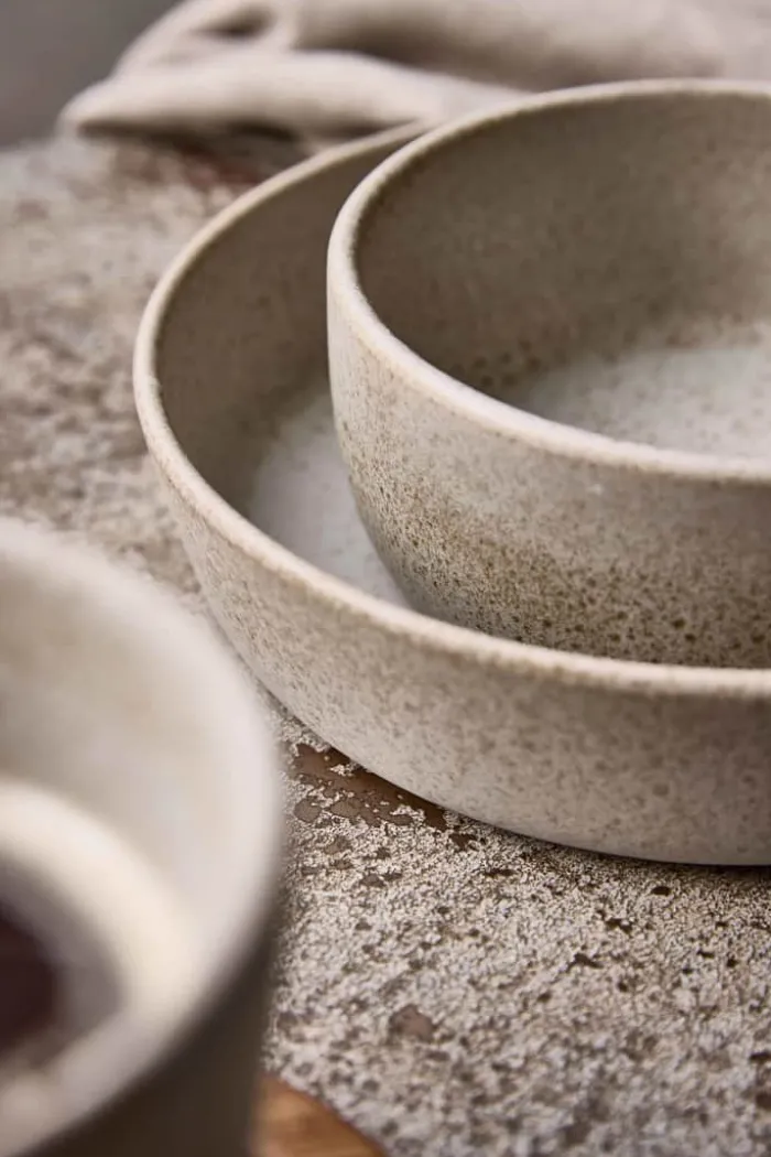 RAW by Aida Skål Ø 13,5 cm - Stentøj - Sandy Beige