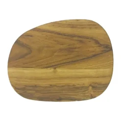 RAW by Aida Smørbræt - 2 stk. B 14 x L 19 cm - Teaktræ - Natur