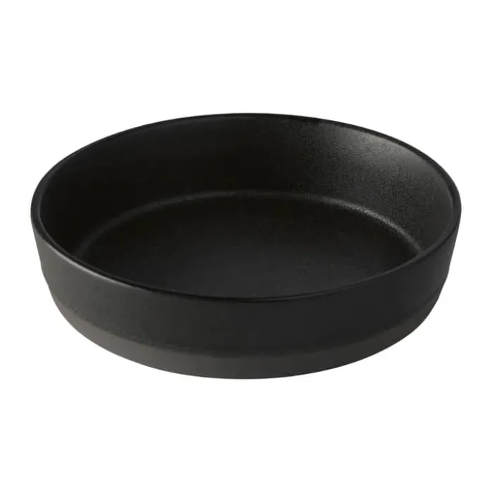 RAW by Aida Suppeskål Ø 19,4 cm - Stentøj - Titanium Black