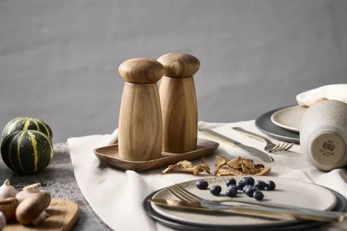 RAW by Aida Teak Bakke B 17 x L 10 cm - Teaktra - Natur