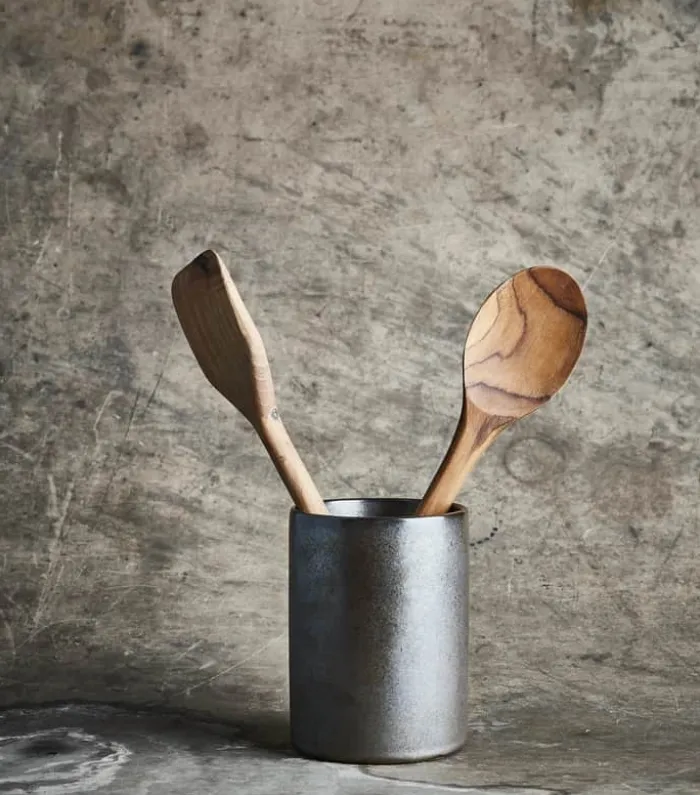 RAW by Aida Teak Paletsæt - 2 dele L 33 cm - Teaktræ - Natur