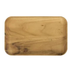 RAW by Aida Teaktallerken B 14,9 x L 23,7 cm - Teaktræ