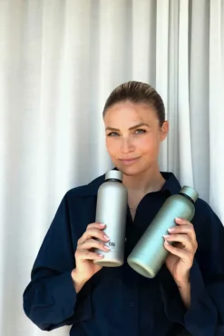 RAW by Aida To Go Termo Drikkedunk 500 ml - Stål - Matte Light Green