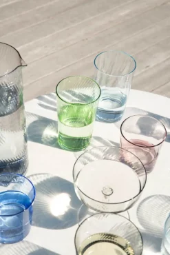 RAW by Aida Unique Highball Glas 45 cl - Glas - Light Blue Optic