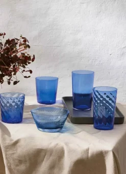 RAW by Aida Unique Highball Glas 45 cl - Glas - Dark Blue Optic