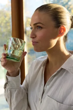 RAW by Aida Unique Low Water Glas 30 cl - Glas - Green Optic