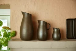 RAW by Aida Vandkaraffel 1,2 liter - Stentøj - Metallic Brown