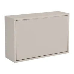 ReCollector Væghængt Toiletspand 4 liter - Genanvendt plastik - Silver Cloud Grey