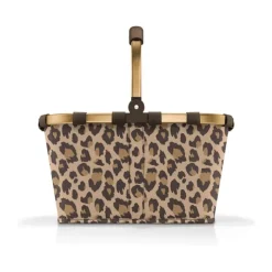 Reisenthel Carrybag Kurv H 29 x B 48 x L 28 cm - Aluminium/polyester - Leo macchiato