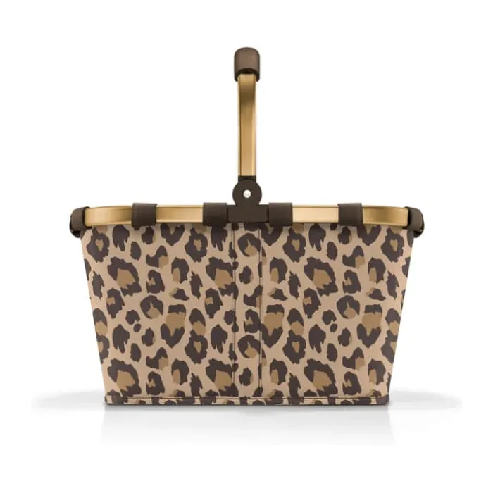 Reisenthel Carrybag Kurv H 29 x B 48 x L 28 cm - Aluminium/polyester - Leo macchiato