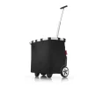 Reisenthel Carrycruiser Vogn H 48,5 x B 34 x L 44 cm - Aluminium/polyester - Sort