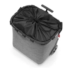 Reisenthel Carrycruiser Vogn H 48,5 x B 34 x L 44 cm - Alunimium/polyester - Twist silver