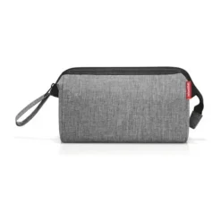 Reisenthel Kosmetiktaske H 18 x B 16 x L 13,5 cm – Genanvendt polyester – Twist silver