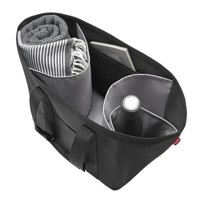 Reisenthel Marketshopper H 35 x B 52 x L 22 cm - Polyester - Sort