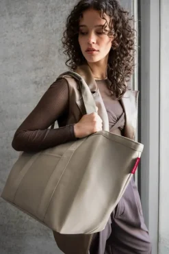 Reisenthel Marketshopper H 35 x B 52 x L 22 cm - Polyester - Taupe