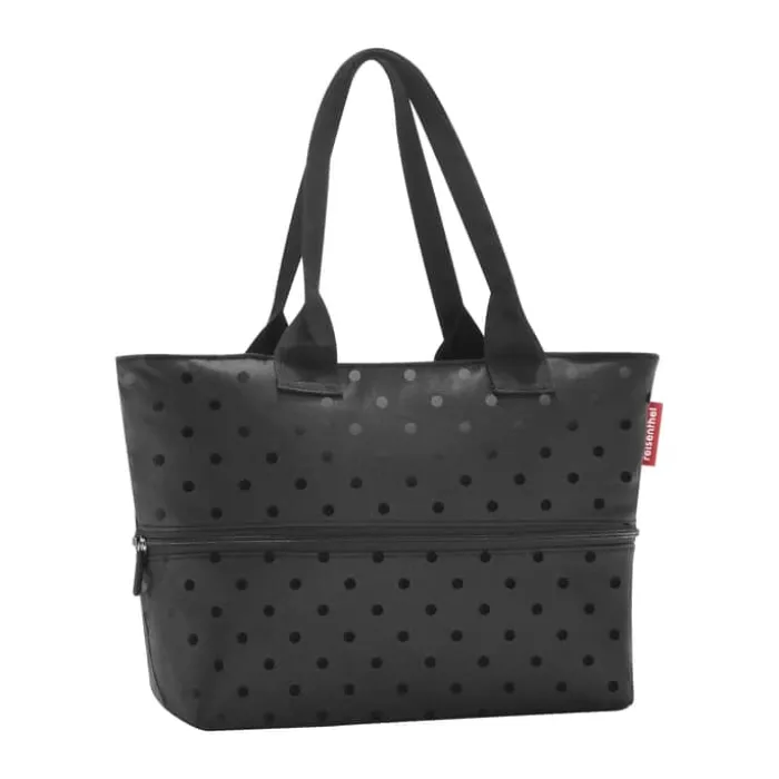 Reisenthel Shopper E1 H 26 x B 50 x L 16,5 cm – Genanvendt polyester – Sort