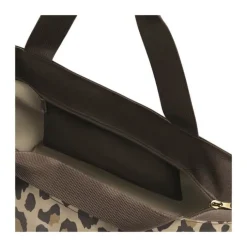 Reisenthel Shopper - M H 30,5 x B 51 x L 26 cm – Genanvendt polyester – Leo Macchiato