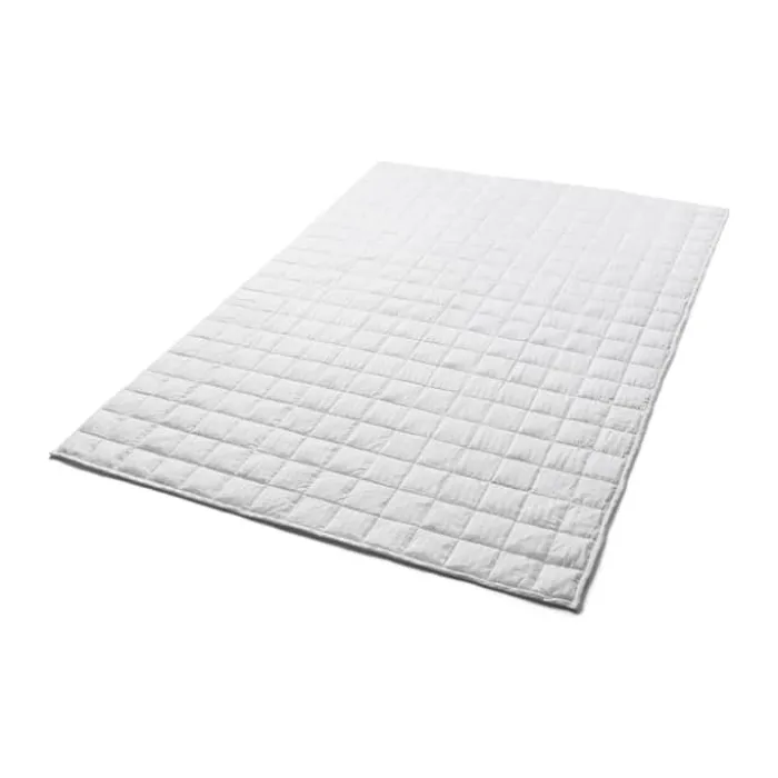 Relaxy Helårs Tyngdedyne B 140 x L 220 cm - Bambus vår/glasperler - 7 kg