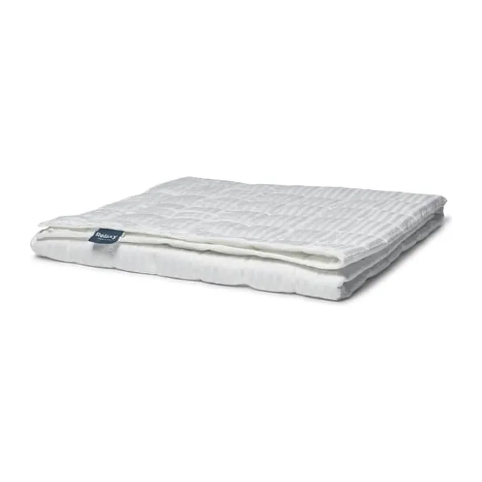 Relaxy Helårs Tyngdedyne B 140 x L 220 cm - Bambus vår/glasperler - 7 kg