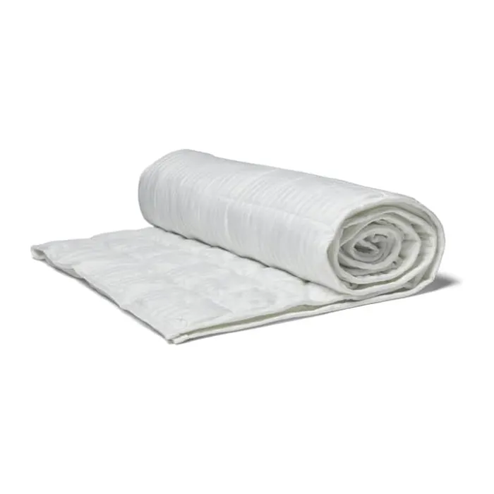 Relaxy Helårs Tyngdedyne B 140 x L 220 cm - Bambus vår/glasperler - 7 kg