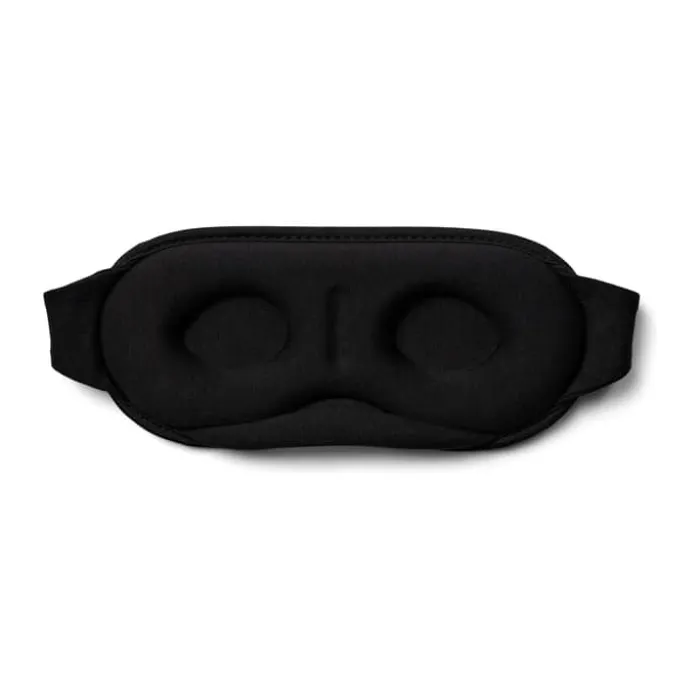 Relaxy Sovemaske One size - Polyester - Sort