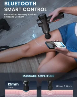 Renpho Massagepistol - Power+ C001SH 6 programmer - Inkl. 6 massagehoveder
