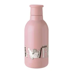 Rig-Tig Drink It Termoflaske - Moomin ABC 0,5 liter - Rustfrit stål - Salmon