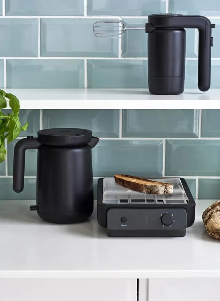 Rig-Tig Foodie Elkedel 1 liter - 1500 Watt - Plastik/rustfrit stål